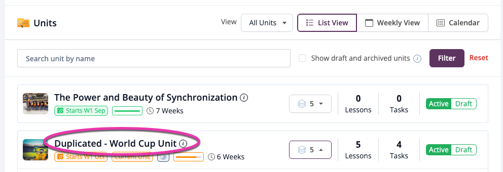 DP Overview Screen in SpotLight
