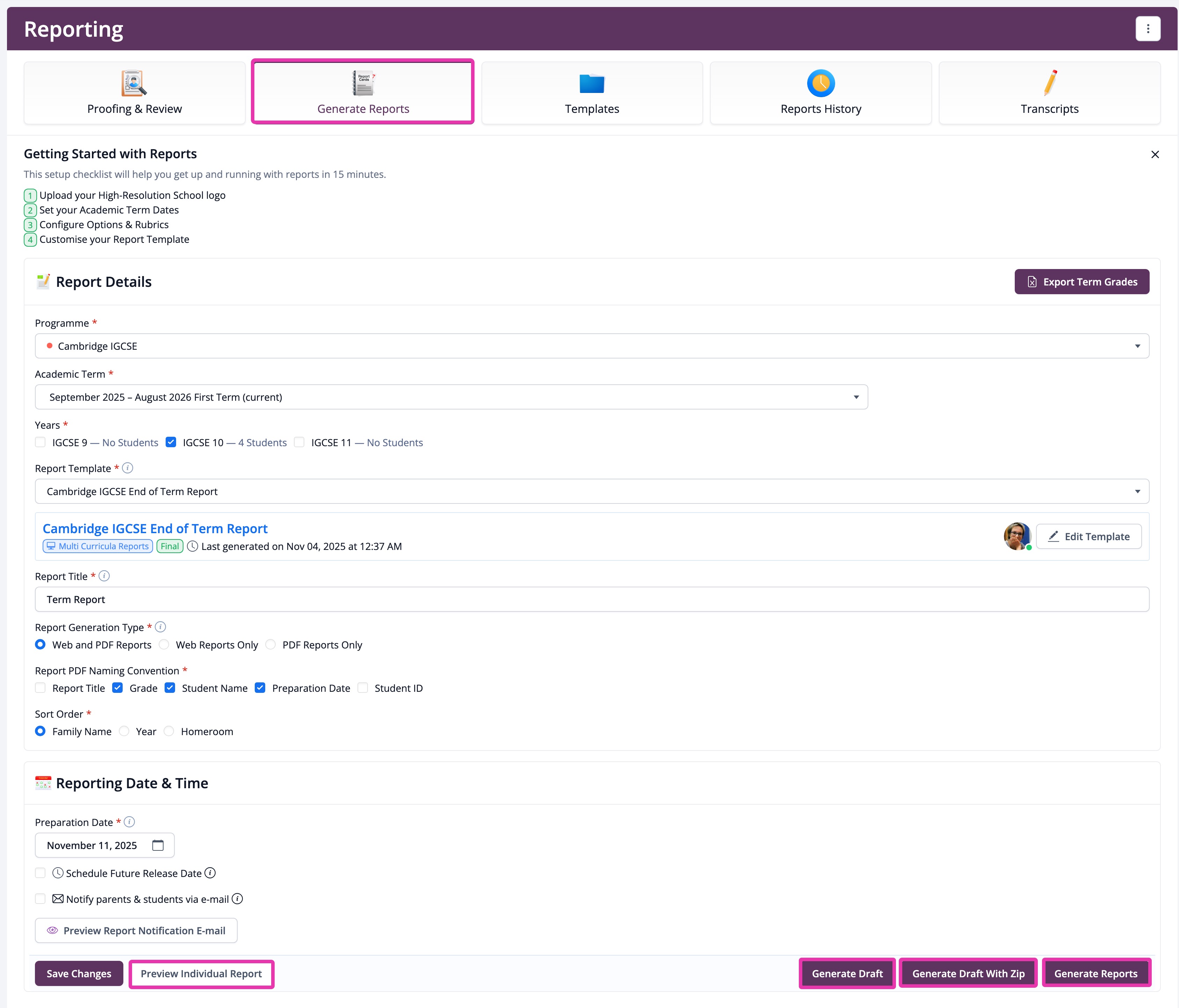 Previewing & Generating Reports.jpg