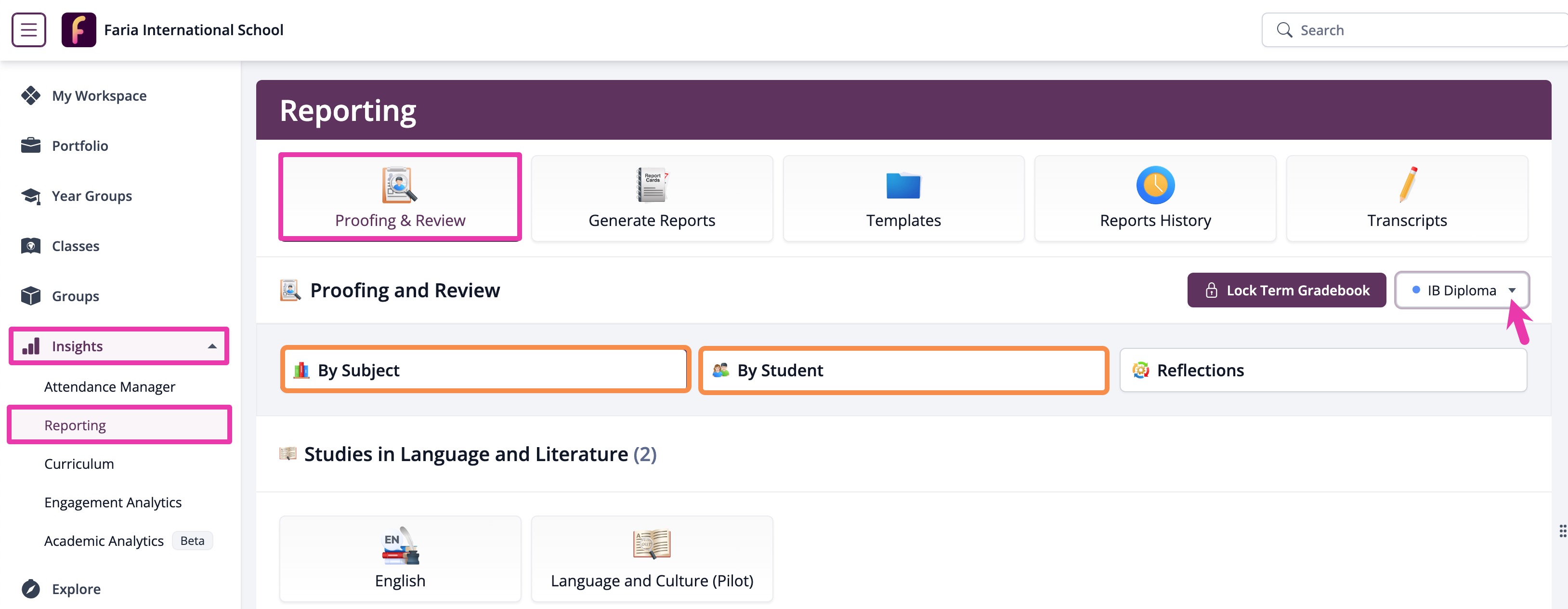 Reporting > Proofing & Review > By Student or By Subject.jpg