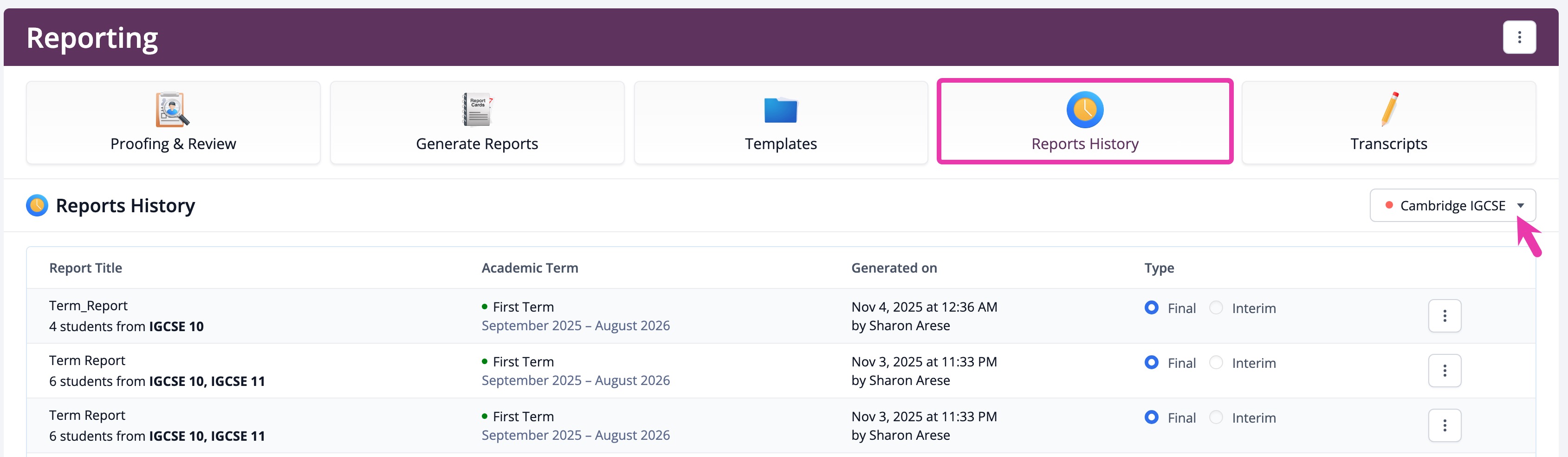 Reports History page.jpg