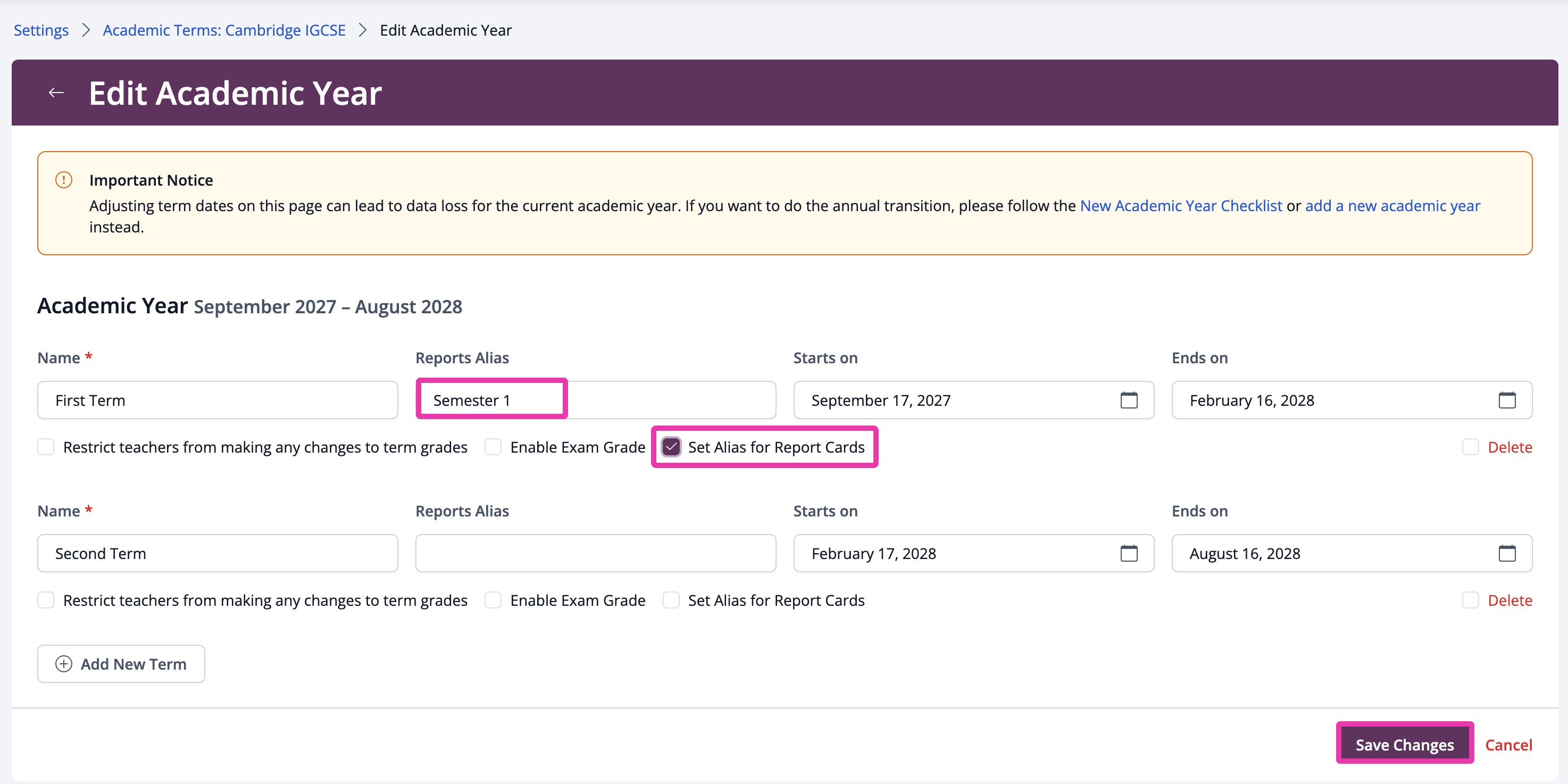 Set an Alias to Show a Custom Term Name on Reports.jpg