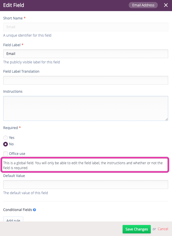 截图：ManageBac+ 和 OpenApply 之间同步的所有字段都是全局字段，这意味着它们在两者之间是标准化的。