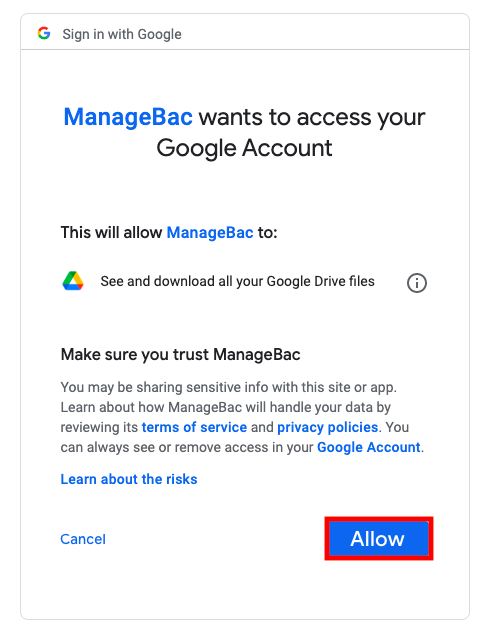 截图：G-Upload 文件：课程 - 链接 Google