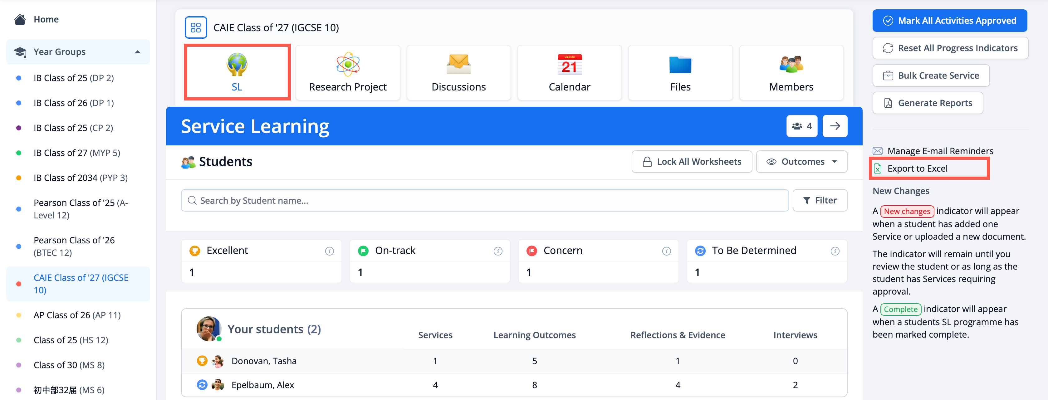 将 SL 汇总导出到 Excel