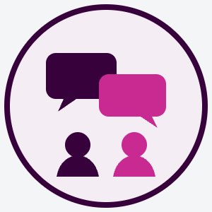 Icono: comunicación entre la escuela y el hogar